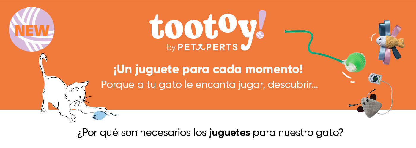 Tootoy  gato ¡Un jueguete para cada momento!